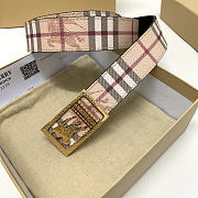 Burberry Knight Belt Beige Gold - 6