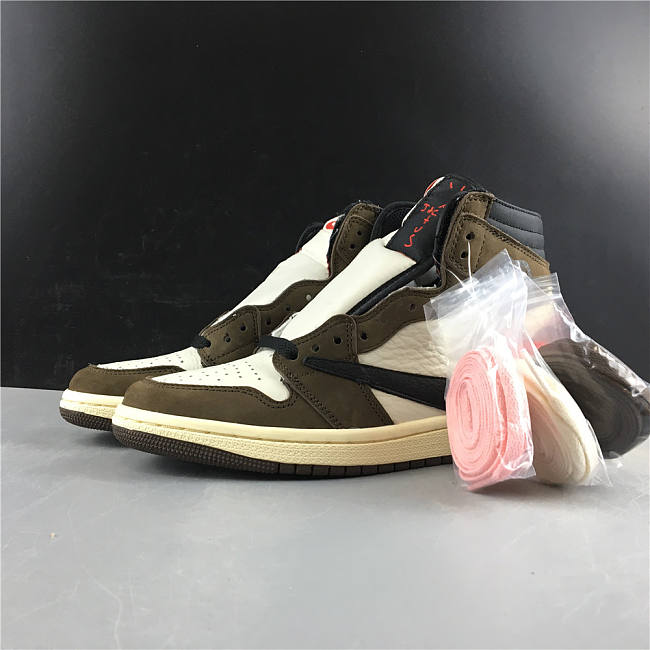 Air Jordan 1 Retro High Alternative Travis Scott CD4487-100 - 1