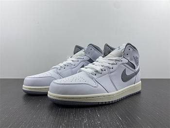Air Jordan 1 Mid Neutral Grey - 554724-135