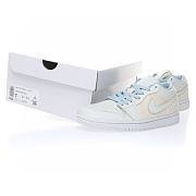 Air Jordan 1 Low Se Canvas Iris Whisper Sail (W)  DQ4151-500 - 1