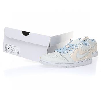 Air Jordan 1 Low Se Canvas Iris Whisper Sail (W)  DQ4151-500