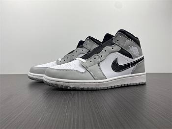 Jordan 1 Mid Light Smoke Grey Anthracite - 554724-078