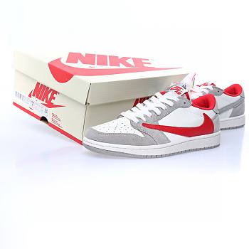 Air Jordan 1 Low SE Light Smoke Grey Gym Red DC6991-016