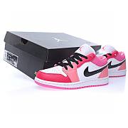 Air Jordan 1 Low Pink Red (GS) - 553560-162 - 1
