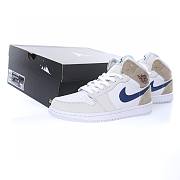 Air Jordan 1 Mid Tan Suede Navy DO6726-100 - 1