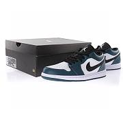 Air Jordan 1 Low “Dark Teal” 553558-411 - 1