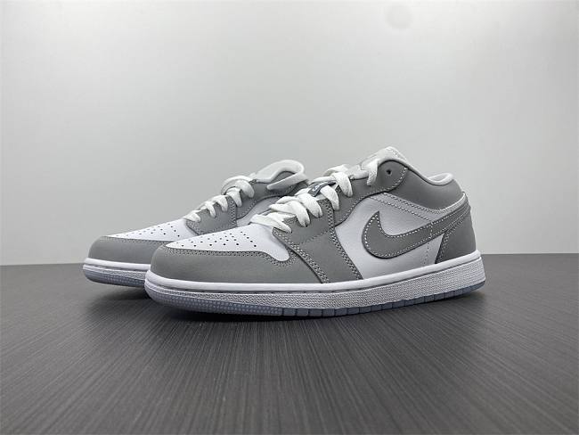 Air Jordan 1 Low “Wolf Grey” DC0774-105 - 1