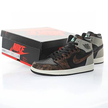 Air Jordan 1 Retro High Light Army Rust Shadow Patina 555088-033
