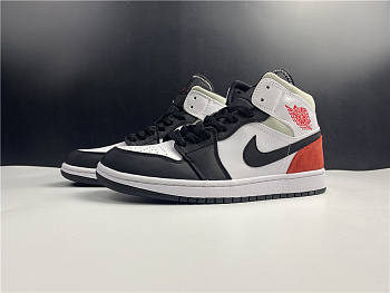 Air Jordan 1 Mid SE Union Black Toe 852542-100