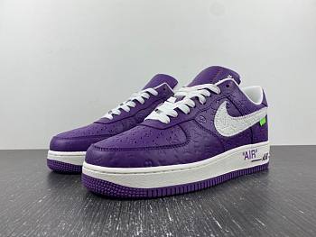 Louis Vuitton x Nike Air Force LV Purple