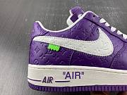 Louis Vuitton x Nike Air Force LV Purple - 5