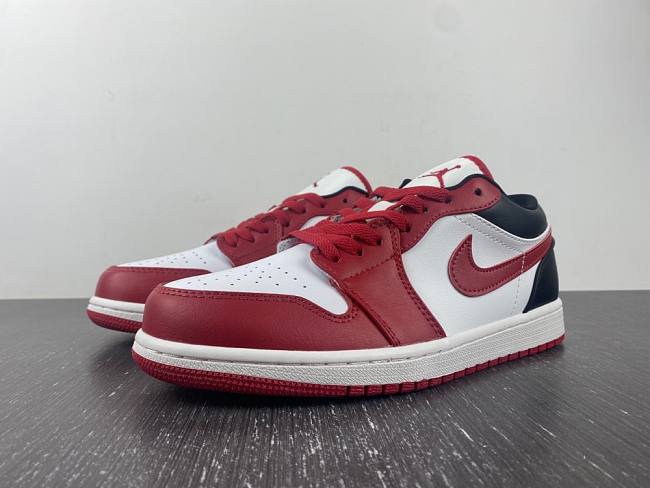 Air Jordan 1 Low Reverse 'Black Toe' DC0774-160 - 1