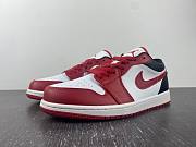 Air Jordan 1 Low Reverse 'Black Toe' DC0774-160 - 1