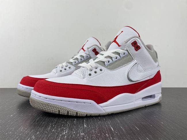 Air Jordan 3 Retro Tinker White University Red CJ0939-100 - 1