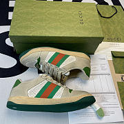 Gucci 20mm Screener Vintage Leather Sneakers - 3