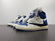 Air Jordan 1 x Travis Scott x Fragment High OG SP “Military Blue”DH3227-105 - 1