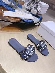 DIO(R)EVOLUTION SLIDE Black White Navy Cannage - 5