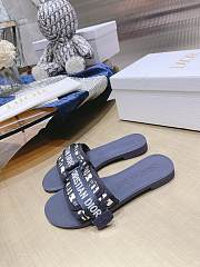 DIO(R)EVOLUTION SLIDE Black White Navy Cannage - 3