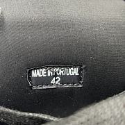 LEATHER CURB SNEAKERS CRYSTAL  - 3