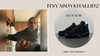 Air Jordan 4 Retro Black Cat (2020) - CU1110-010