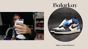 Air Jordan 1 Retro High Obsidian UNC - 555088-140