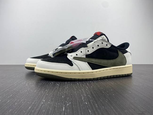 Travis Scott x Air Jordan 1 Low OG Olive DZ4137-106 - 1