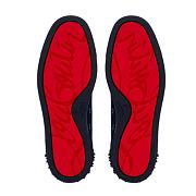 CHRISTIAN LOUBOUTIN SEAVASTE SNEAKERS ORLARTO BLACK FABRIC - 3