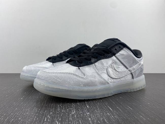 Fragment Design x Clot x Nike Dunk Low FN0315-110 - 1