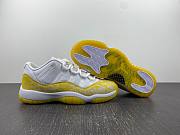 Air Jordan 11 Low WMNS “Yellow Snakeskin” AH7860-107 - 5