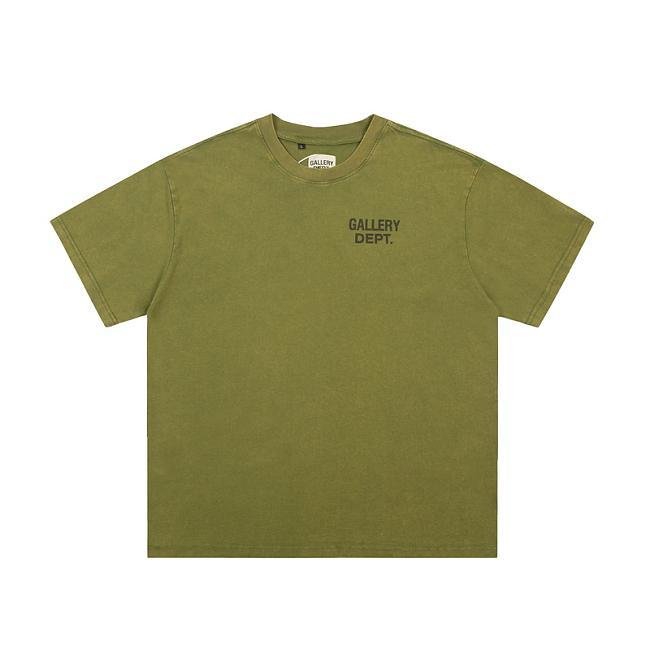 Gallery Dept. Logo T-shirt Olive - 1