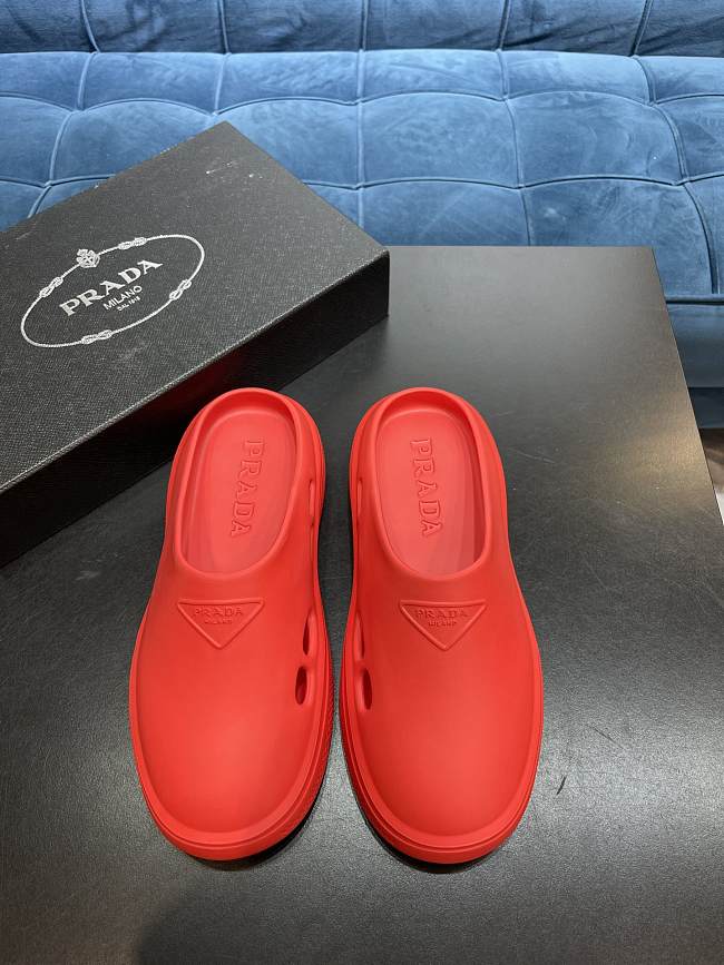 Prada Slipper Red - 1