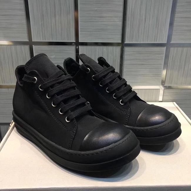  Rick Owens DRKSHDW Low Black DS18S3802 - 1