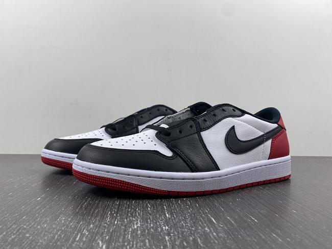 Air Jordan 1 Low  “Black Toe” CZ0790-106  - 1