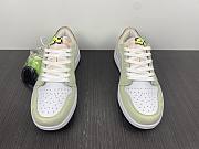 Air Jordan 1 Retro Low White Ghost Green Black - DM7837-103 - 4