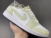 Air Jordan 1 Retro Low White Ghost Green Black - DM7837-103 - 3