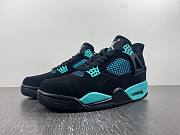 Air Jordan 4 Military Black Blue Lightening BQ7669-132 - 1