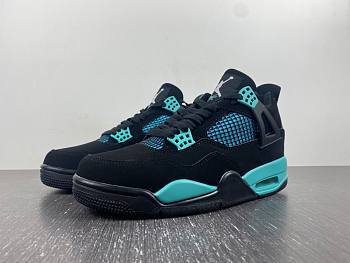 Air Jordan 4 Military Black Blue Lightening BQ7669-132