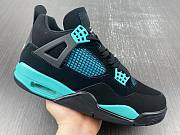Air Jordan 4 Military Black Blue Lightening BQ7669-132 - 3