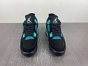 Air Jordan 4 Military Black Blue Lightening BQ7669-132 - 2