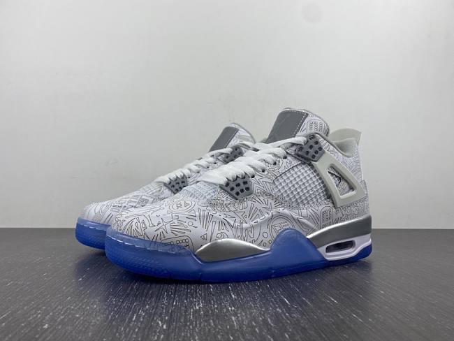 Air Jordan 4 Retro 30th Anniversary Laser - 705333-105 - 1