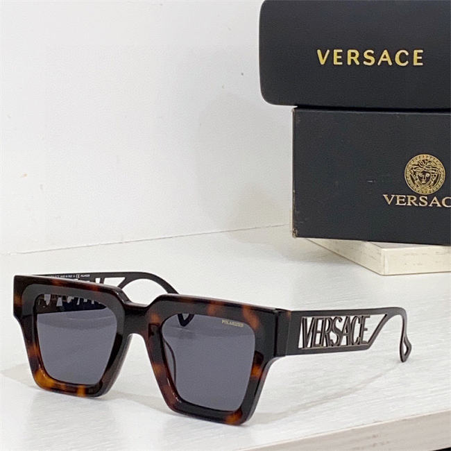 Versace VE4431 50 Yellow & Black Sunglasses - 1