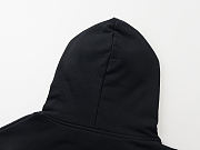 Balenciaga Allover Logo Hoodie Black HD1 - 4