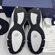 Dior B30 Light Blue Mesh, Gray And White - 4