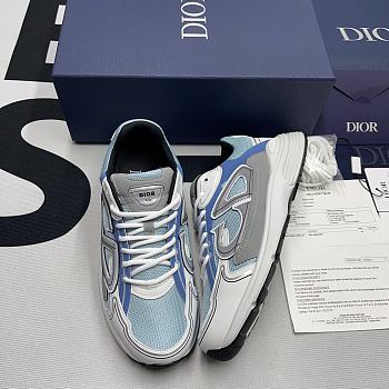 Dior B30 Light Blue Mesh, Gray And White