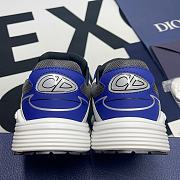 Dior B30 Anthracite Gray Mesh, Black, Blue and Gray - 5