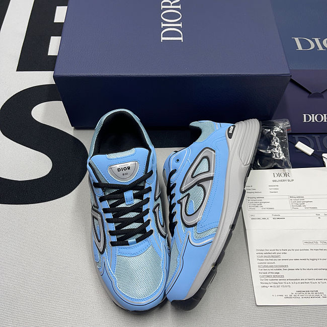 Dior B30 Blue Mesh and Technical Fabric 3SN279ZRD_H568 - 1