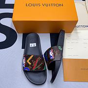 Louis Vuitton x NBA Waterfront Mule BLWH1PAGEBN - 3