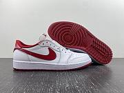 Air Jordan 1 Retro Low White Varsity Red - 705329-101 - 5