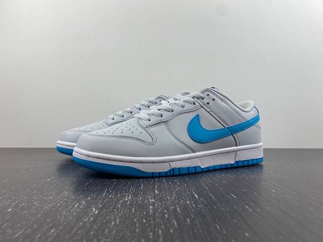 Nike Dunk Low Retro Pure Platinum Blue Lightning  DV0831-001 - 1