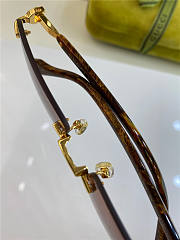 Gucci Eyewear Rectangle Frame Sunglasses  - 3